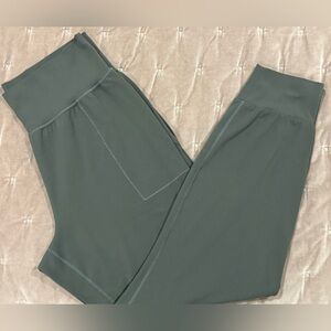 Athleta Jogger Leggings Olive Green - Size Large